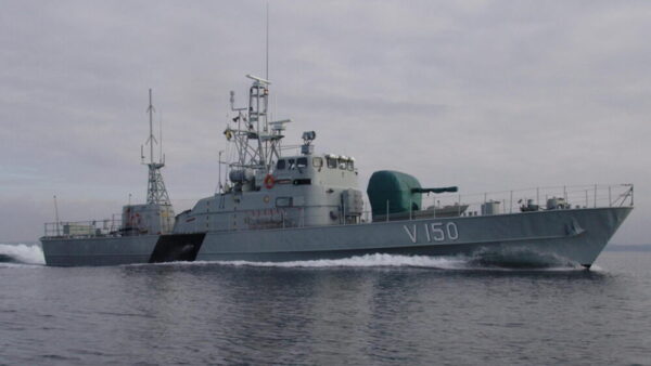 Sjötur med HMS Jägaren (V 150)
